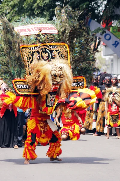 Indonesian Culture carnival Royalty Free Stock Photos