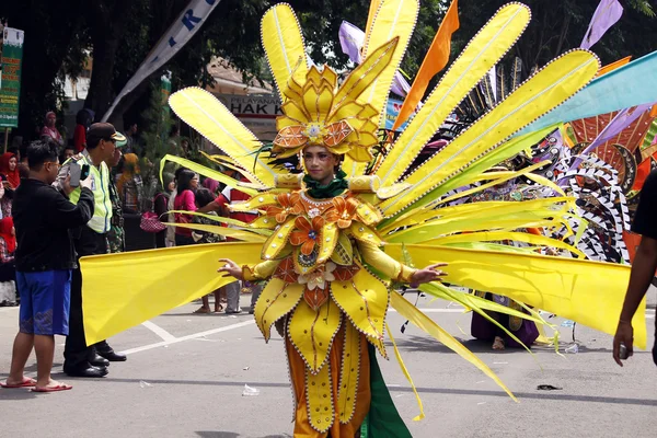 Indonesisk kultur karneval — Stockfoto