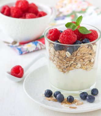 müsli ile Kahvaltı