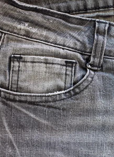 Grå jeans — Stockfoto