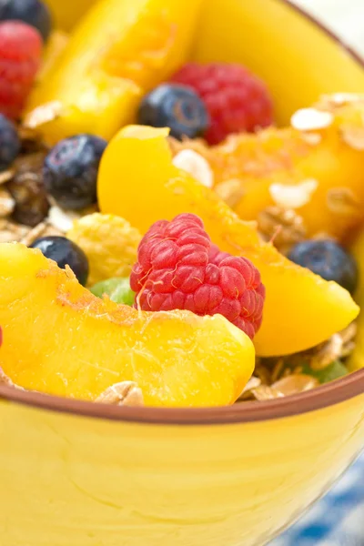 Muesli with berries — Stock Photo, Image