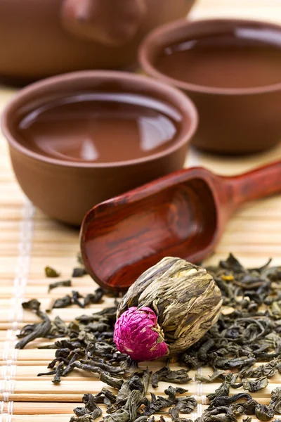 Asian tea set — Stock Photo, Image