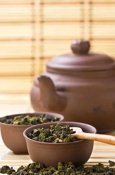 Asian tea set — Stock Photo, Image