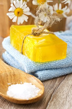 Papatya el yapımı Sabun