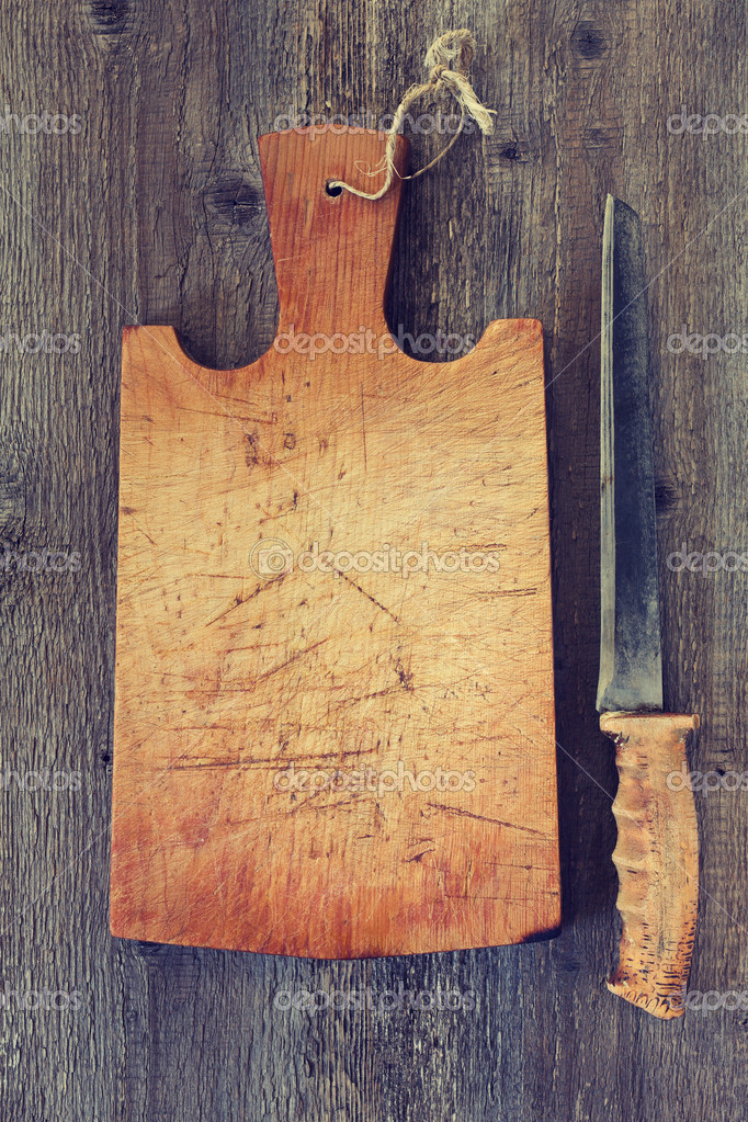 Old cutting board Stock Photo by ©Natashamam 46159855