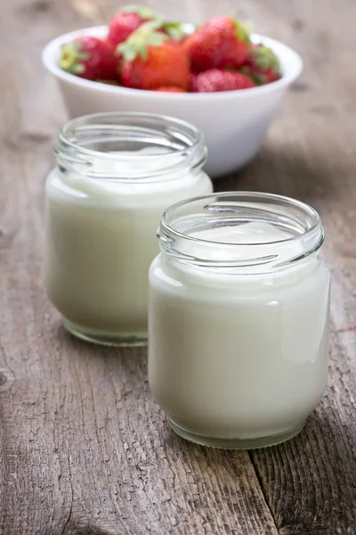 Yogurt buatan sendiri — Stok Foto