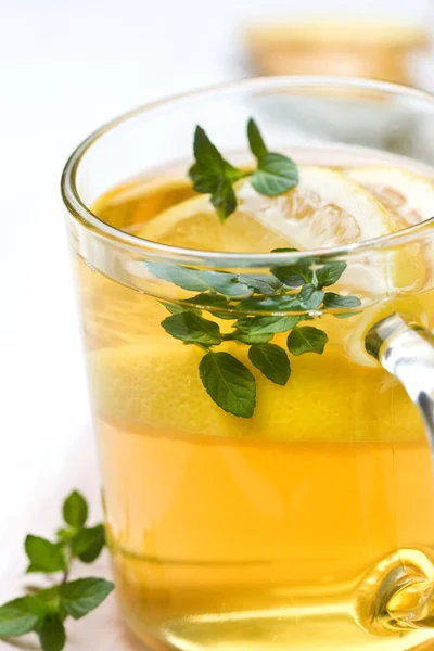 Tè con limone — Foto Stock