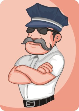 Polis illüstrasyon