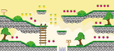 2D tileset platform oyunu 6