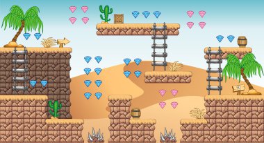 2D tileset platform oyunu 11