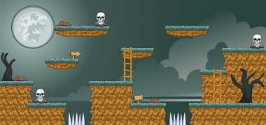 2D tileset platform oyunu 16