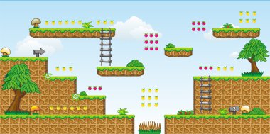 2D tileset platform oyunu 30