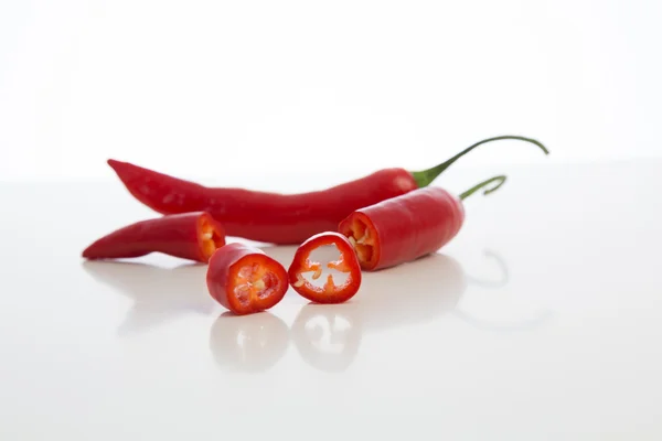 Pimientos rojos picantes — Foto de Stock