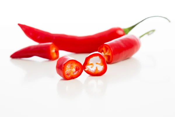 Pimientos rojos picantes — Foto de Stock