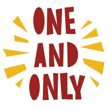 Aşk hakkında vektör harfleri. Sevgililer Günü. Tek ve biricik.