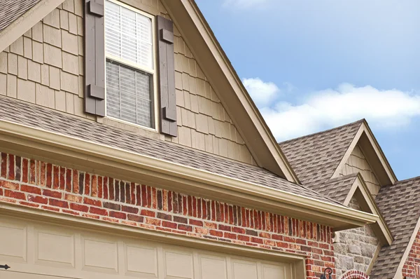 Roof Line Gables Stock Image