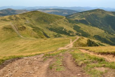 bulut dağ gökyüzü