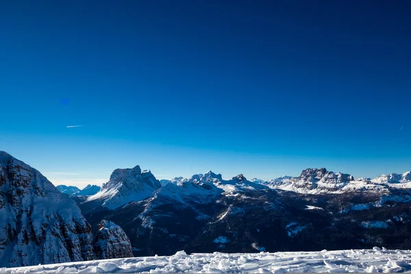 Pelmo et Civetta depuis le sommet de Faloria — Photo