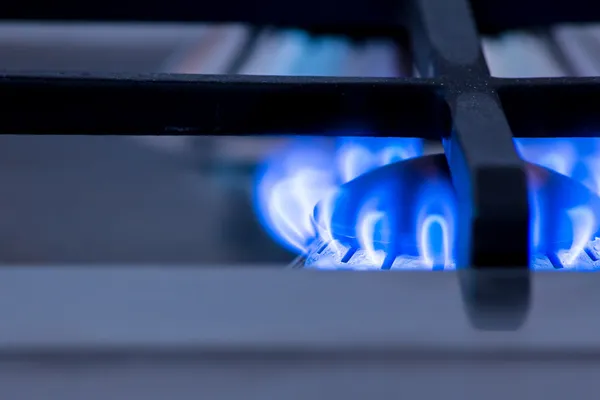 Burner in the kitchen — Stock Photo, Image