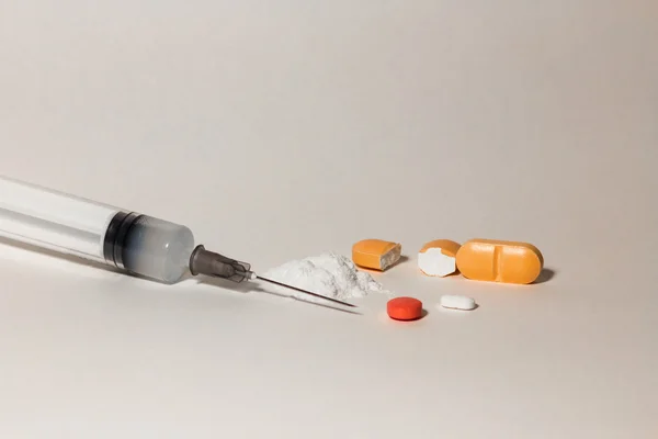 Different kind of medication for different treatment — Stock Photo, Image