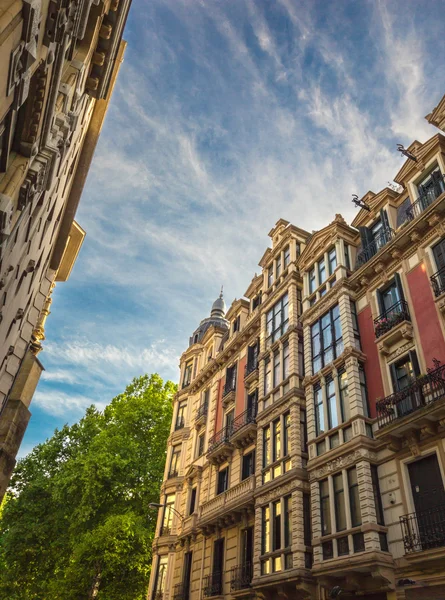 Oude gebouwen in bilbao — Stockfoto