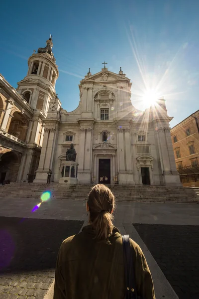 Svatyně Loreto, Itálie — Stock fotografie