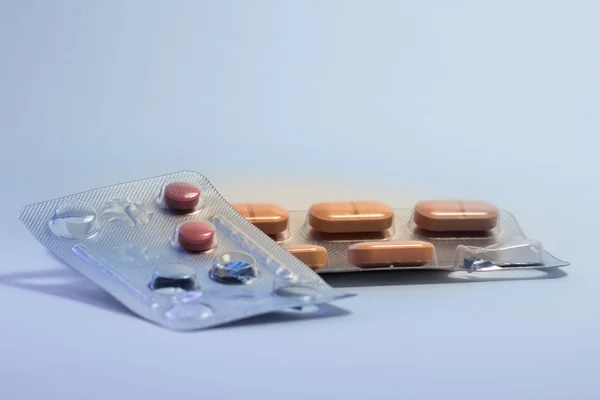 Blåsor av piller — Stockfoto
