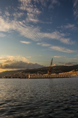 Trieste Dock akşamları