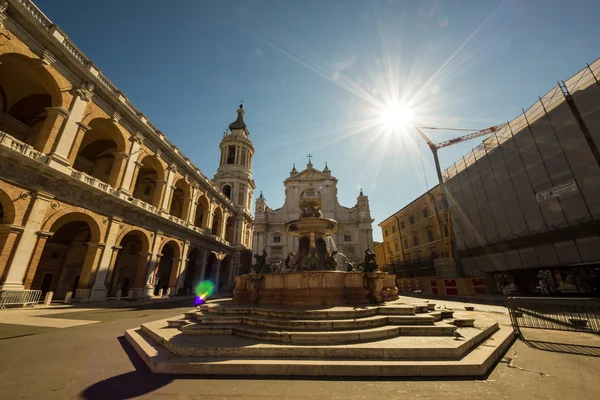 Helgedomen i loreto, Italien — Stockfoto