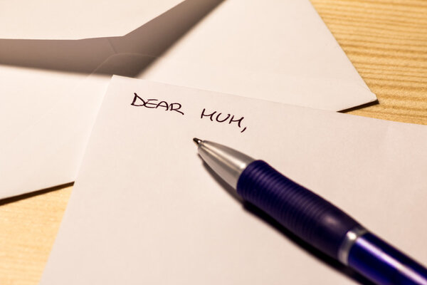 Это письмо для мамы
