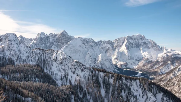 Toppen Tarvisio Italienska Alperna — Stockfoto