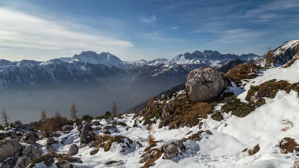 Oktober Vandring Bergen Val Pesarina Friuli Venezia Giulia — Stockfoto