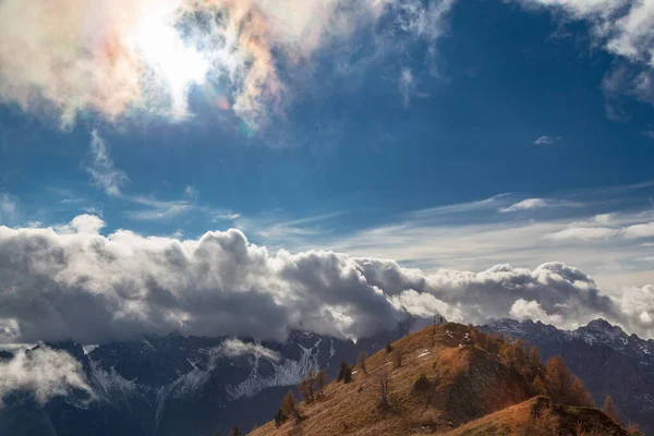 October Trekking Mountains Forni Sopra Friuli Venezia Giulia — Stock Photo, Image