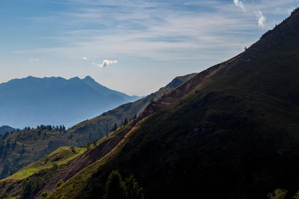 Zonnige Dag September Alpen Van Friuli Venezia Giulia Italië — Stockfoto