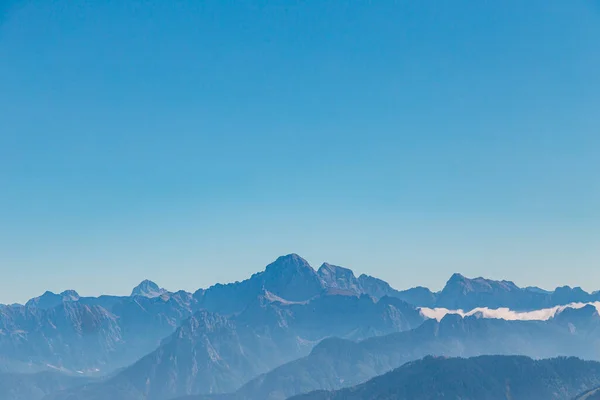 September Sunny Day Alps Friuli Venezia Giulia Italy — Stock Photo, Image