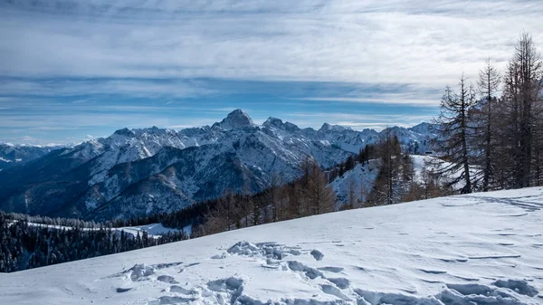 Die Gipfel Von Tarvisio Den Italienischen Alpen — Stockfoto