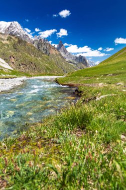Monte Bianco grubunun güzel Alpleri