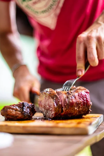 Summer Best Time Year Some Bbq — Stock Photo, Image