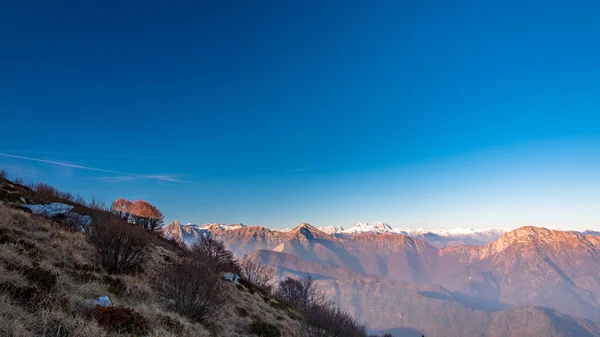 Trekking Journée Hiver Dans Les Montagnes Frioul Vénétie Julienne Italie — Photo