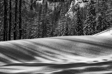 İtalyan Alplerinde Tarvisio 'nun zirveleri