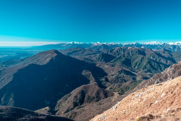 Het Uitzicht Vanaf Cuar Friuli Venezia Giulia Italië — Stockfoto