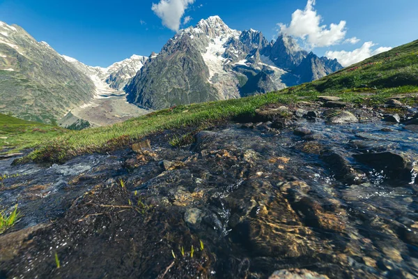 Prachtige Alpen Van Groep Monte Bianco — Stockfoto