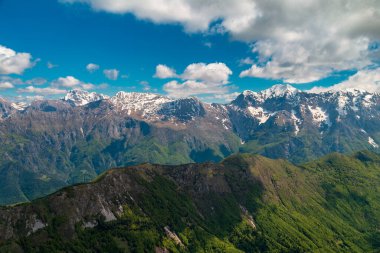 Val di Resia dağlarında güzel bir bahar günü Julian Alps, Friuli-Venezia Giulia, İtalya