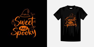 Happy Halloween lettering typography. Halloween typography t shirt design.
