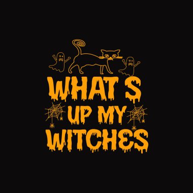 Happy Halloween lettering typography. Halloween typography t shirt design.