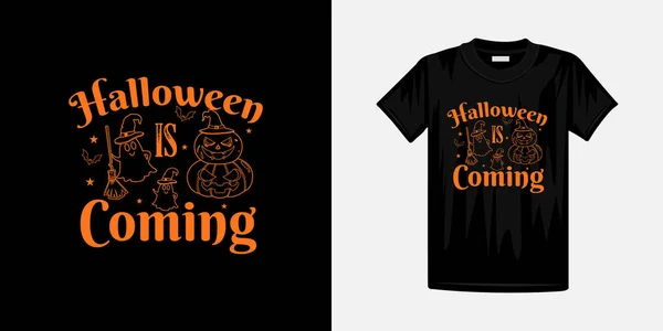 Happy Halloween Lettering Vector Holiday Calligraphy Banner Poster Greeting Card — Vetor de Stock