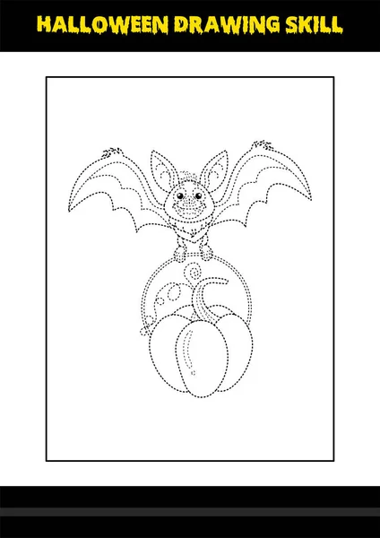 Desenhos para colorir de desenho de um monstro-morcego do halloween para  colorir 