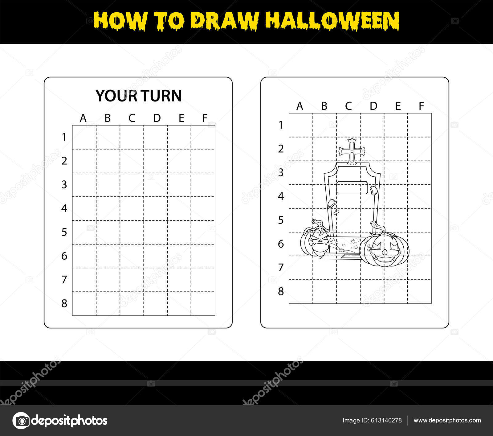 halloween drawing for kids