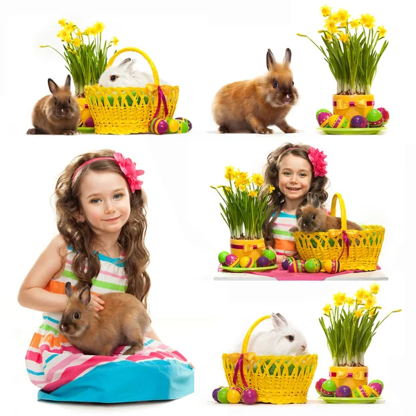Collage with  easter photos — Stock Photo, Image