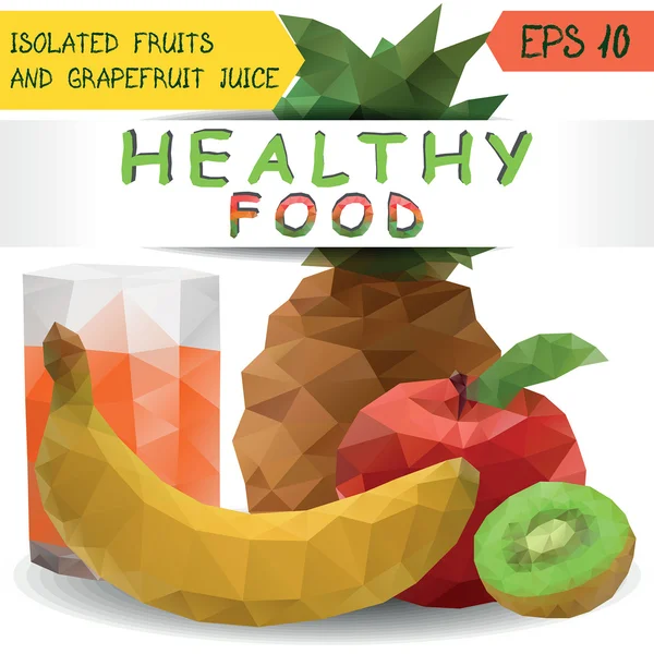 sağlıklı gıda meyve ve greyfurt suyu ile ayarla